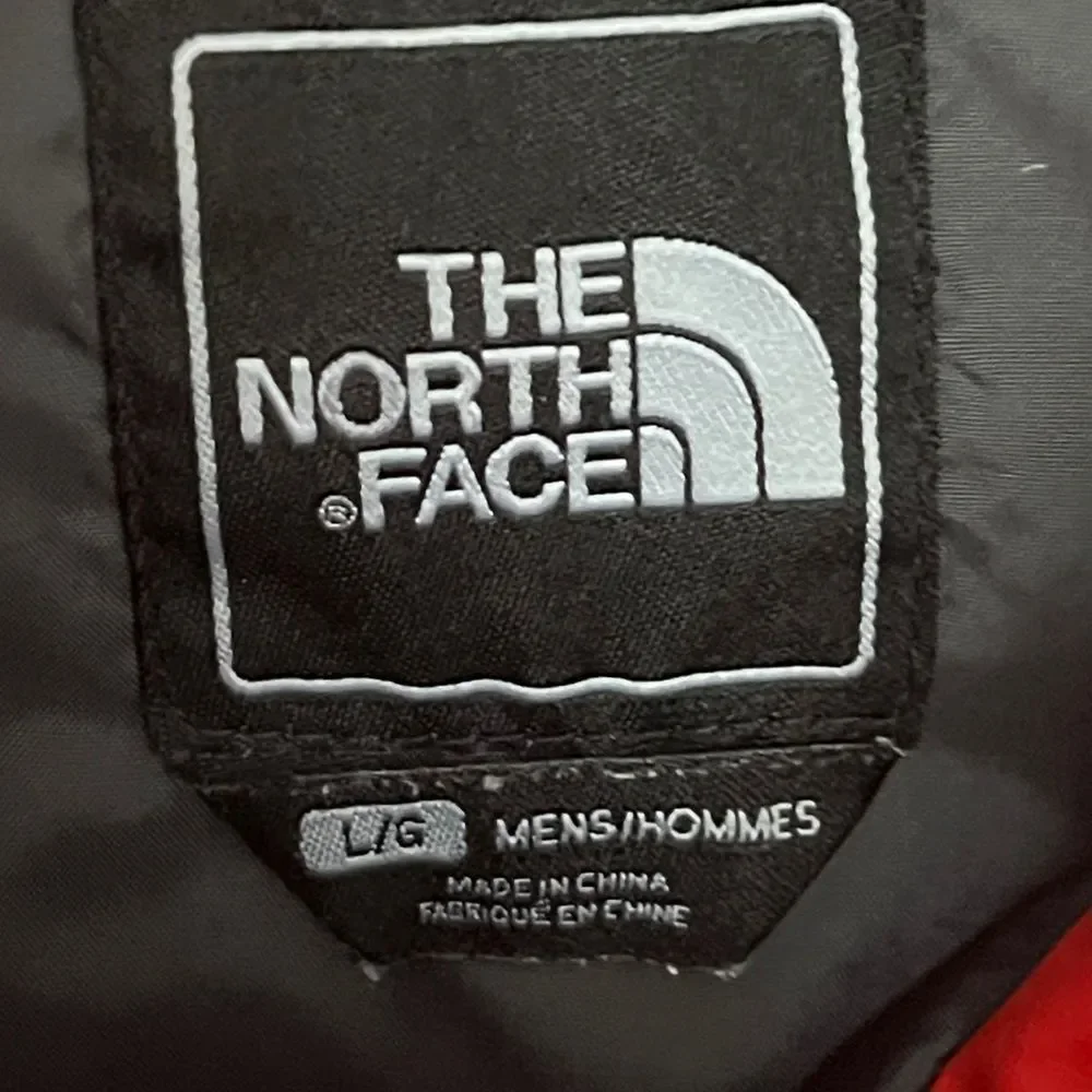 🔥🔥 THE NORTH FACE HyVENT Jacket Hooded Men’s Sz Large - Tan & Reddish‎ Orange